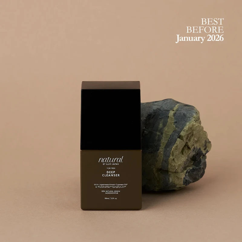 Japanese Natural face Deep Cleanser For Men-ILEM JAPAN US