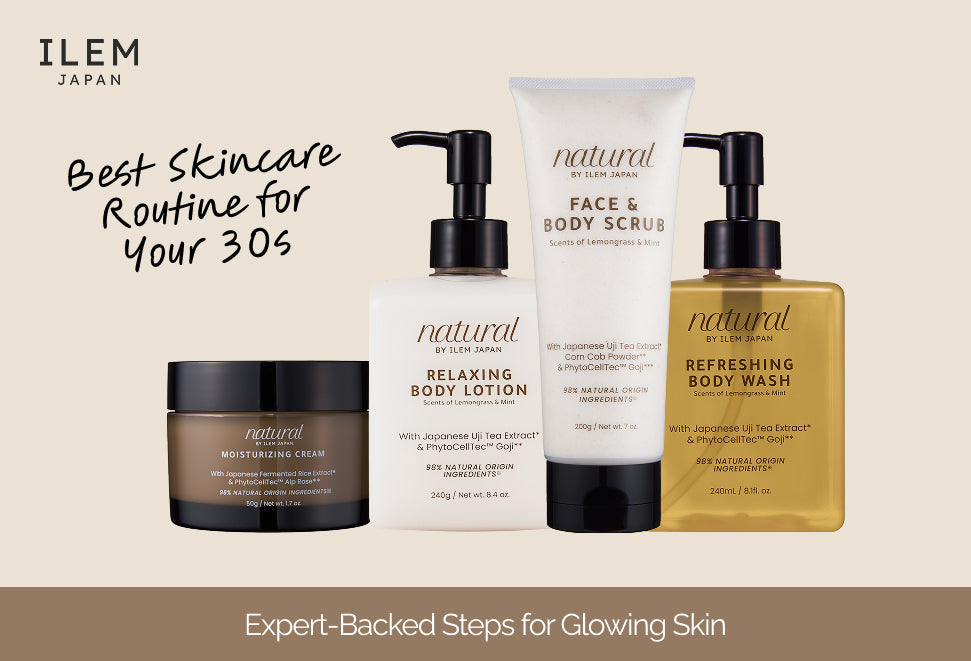 Best skin care routine for 30s