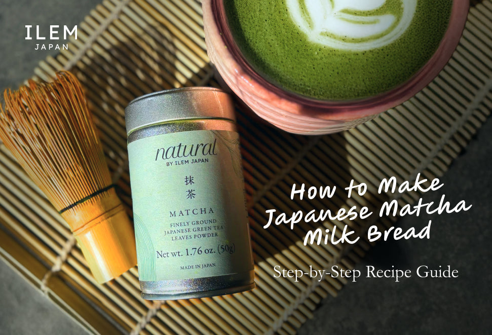 How to make japanese match milk bread