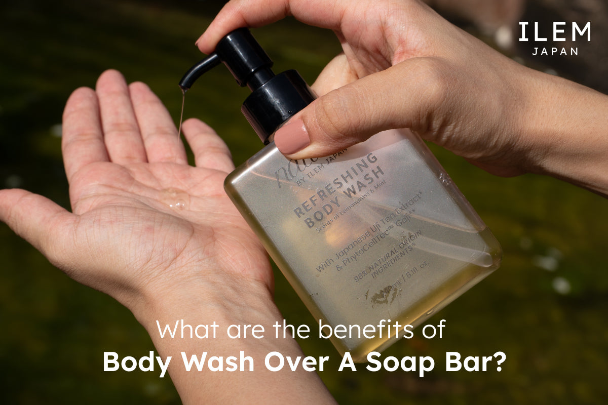 What are the Benefits of Body Wash Over a Soap Bar?