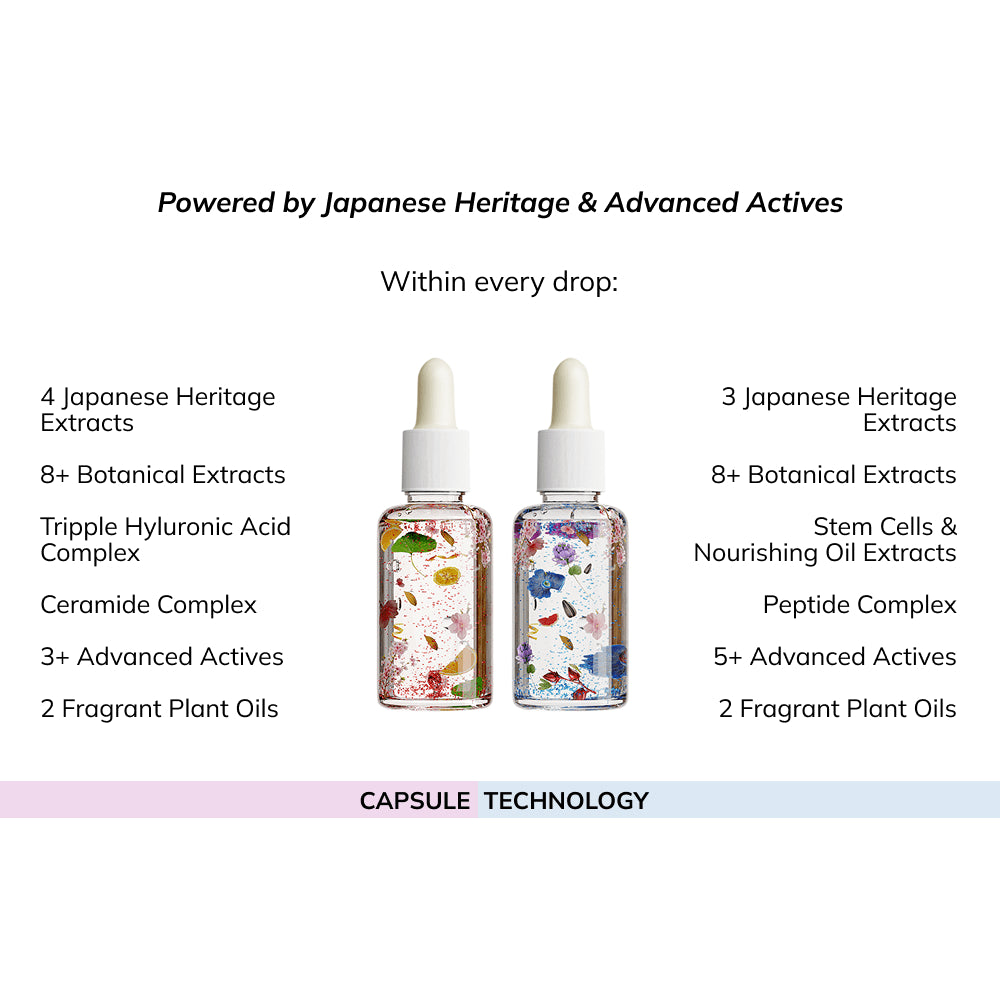am pm skincare serum with japanese ingridents