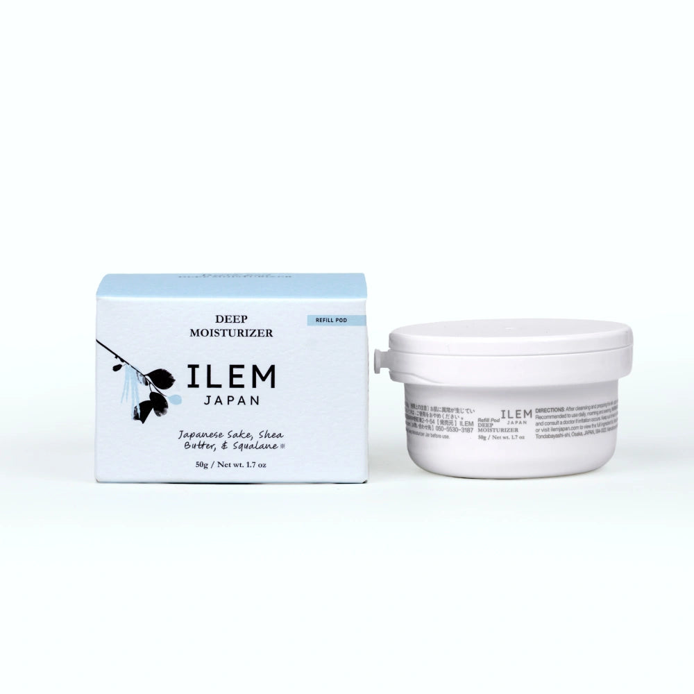 deep moisturizer refillpod for face barrier support with ceramides and squalane