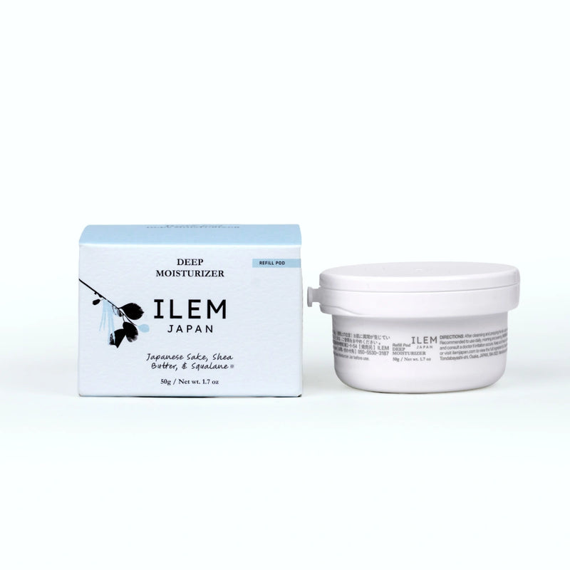 deep moisturizer refillpod for face barrier support with ceramides and squalane