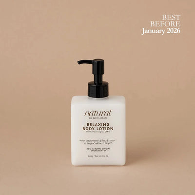 natural body lotion from ILEM JAPAN