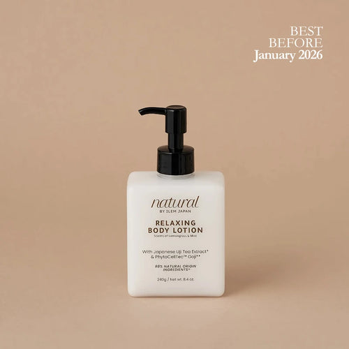 natural body lotion from ILEM JAPAN