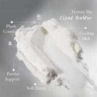 cloud-soft deep moisturizing cream absorbs smoothly non-waxy comfort