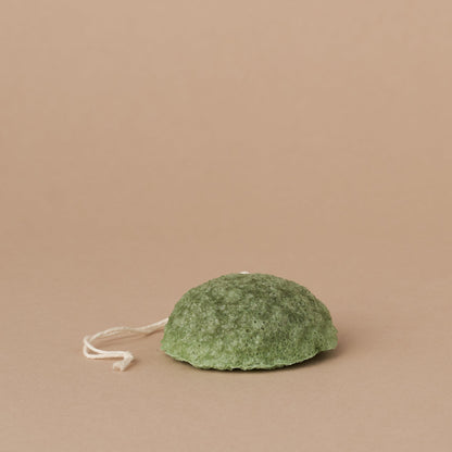 green tea konjac sponge from ILEM JAPAN 