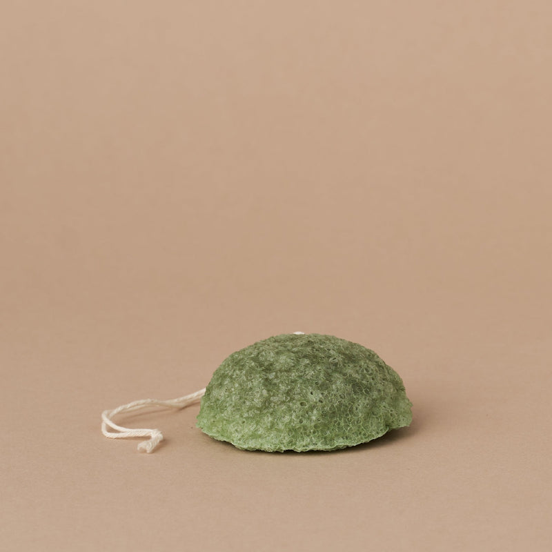 green tea konjac sponge from ILEM JAPAN 
