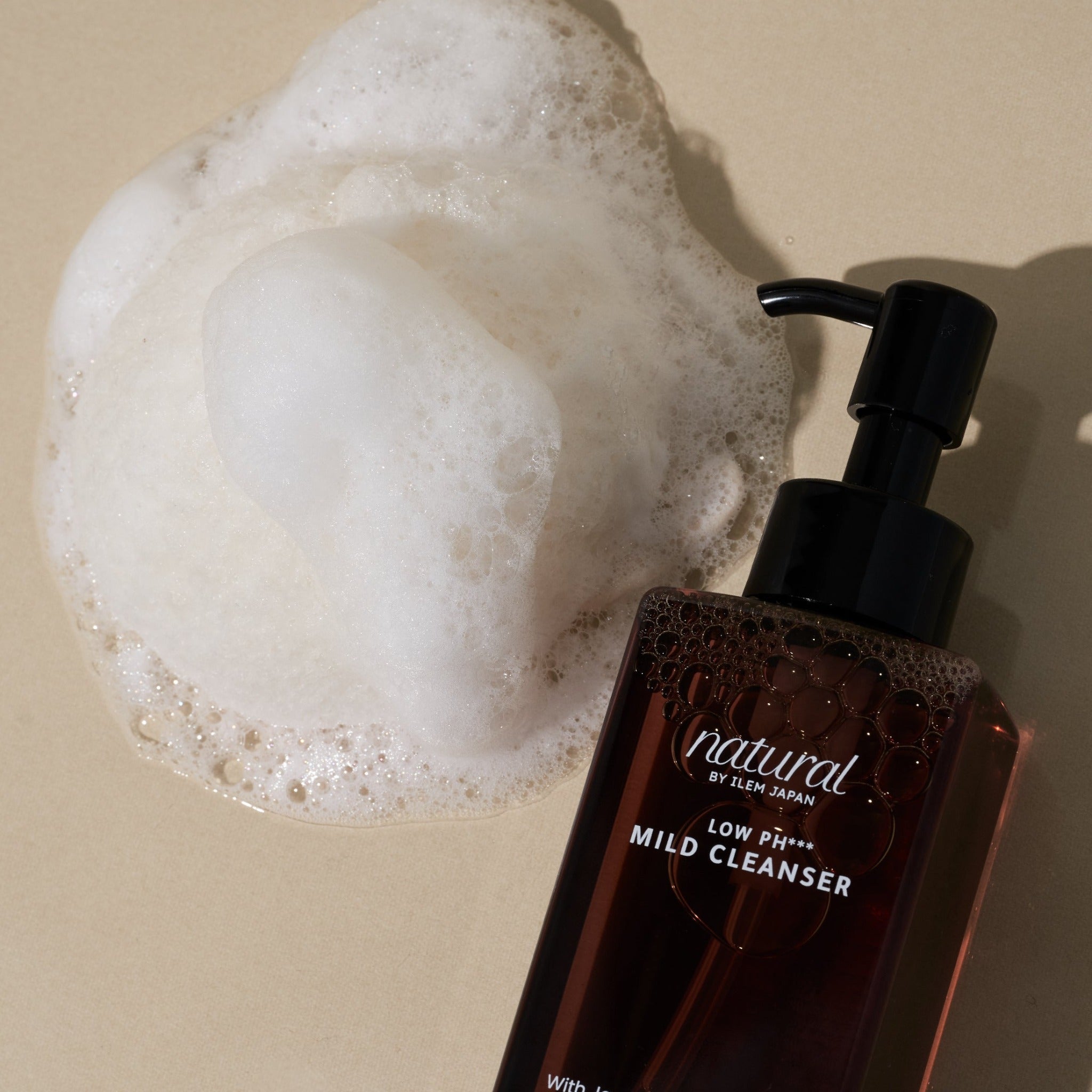 exfoliating body sponge with mild cleanser 