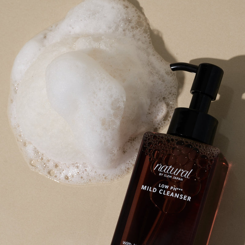 exfoliating body sponge with mild cleanser 