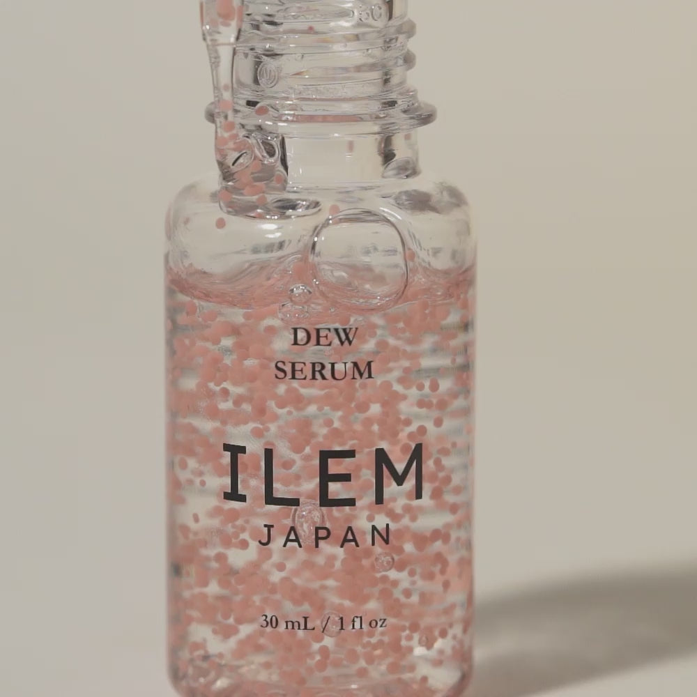 Dew Serum with Hyaluronic Acid & Sakura Extract-ILEM JAPAN US