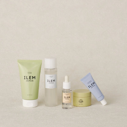 morning skincare routine from ILEM JAPAN