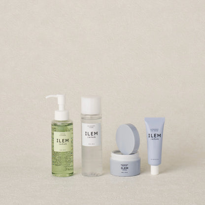 nighttime skincare routine from ILEM JAPAN