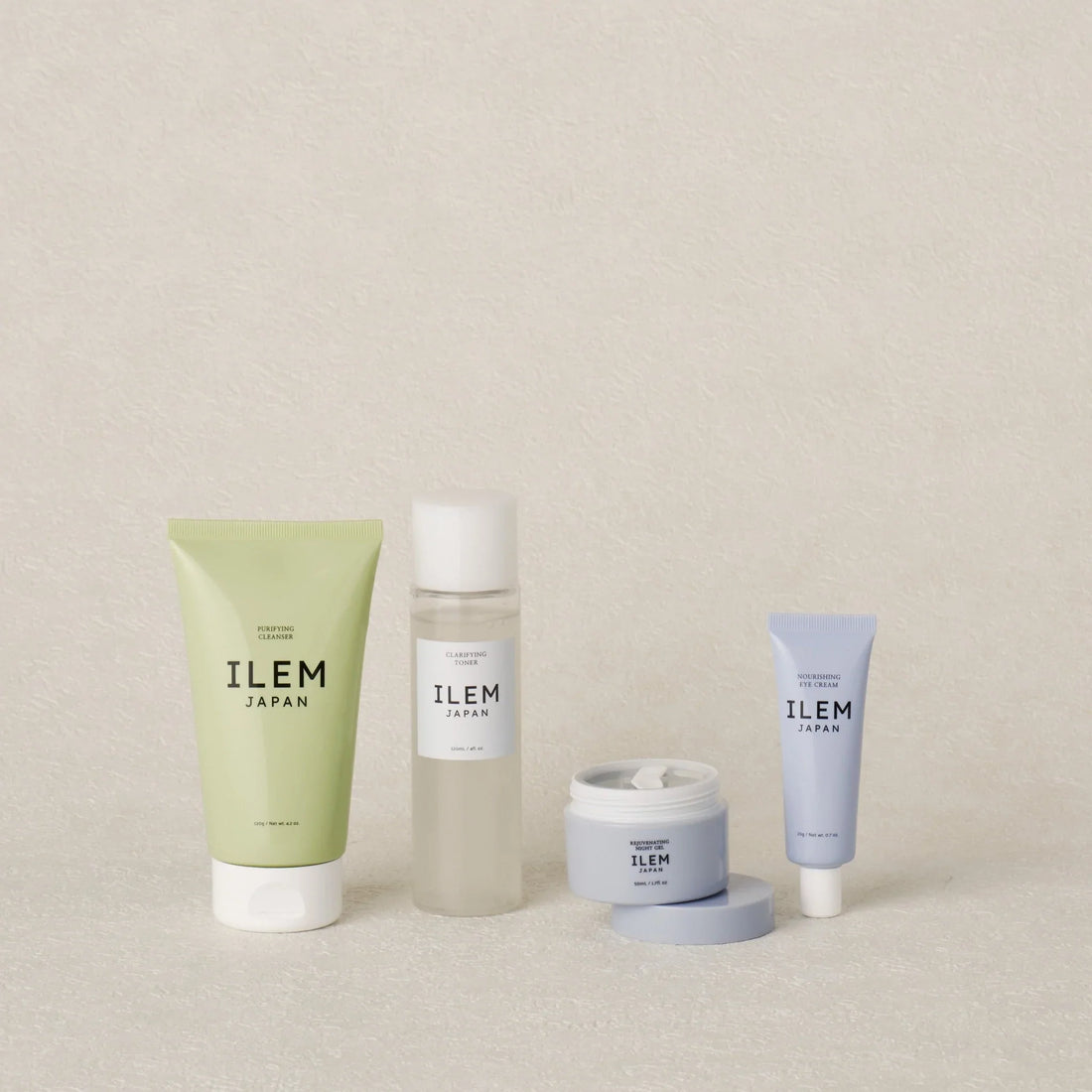 skincare routine at night from ILEM JAPAN