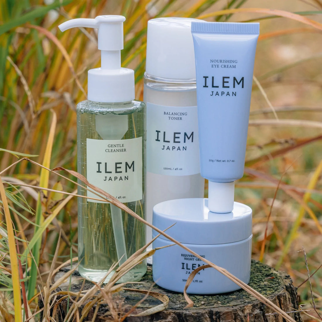 pm skincare routine from ILEM JAPAN