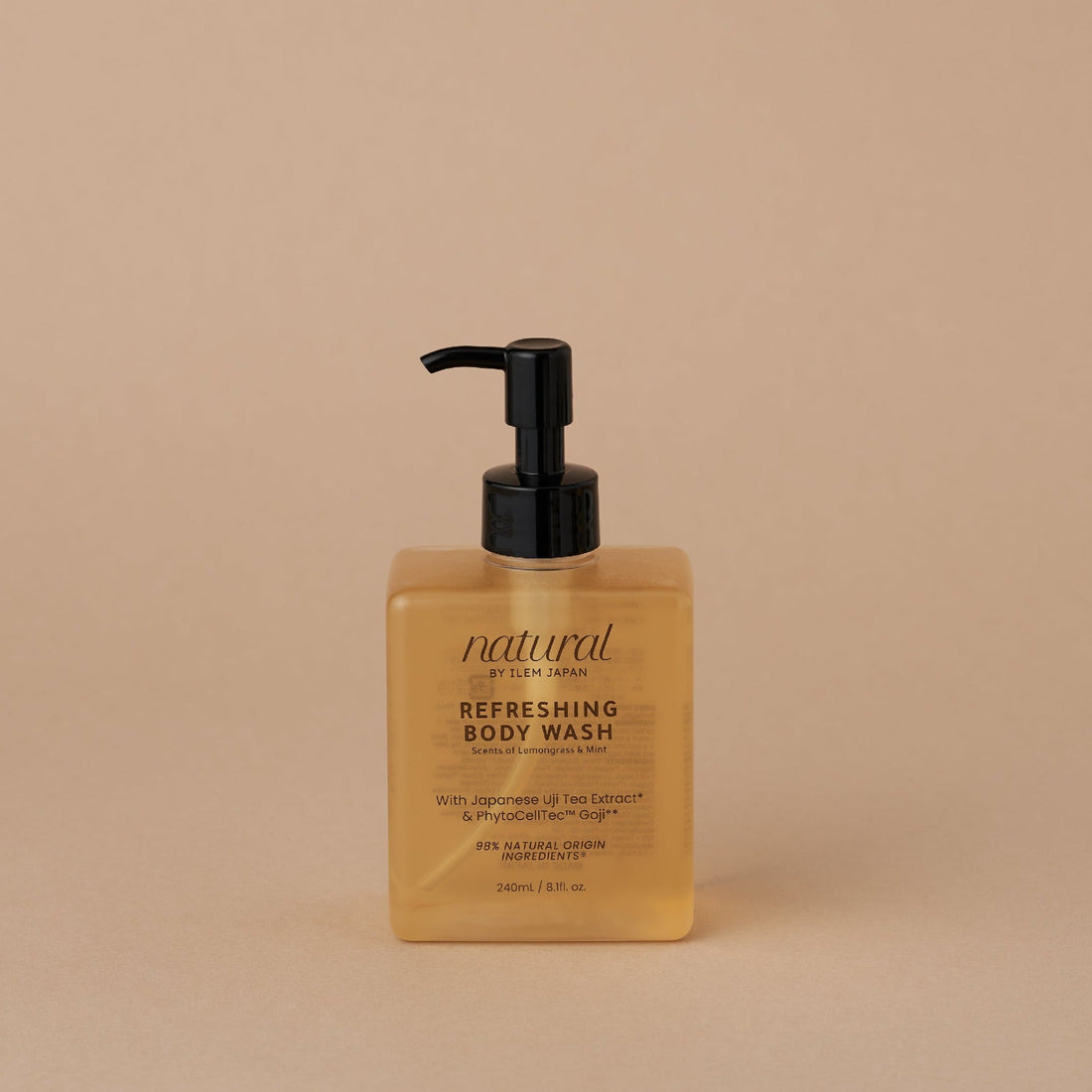 natural body wash from ILEM JAPAN