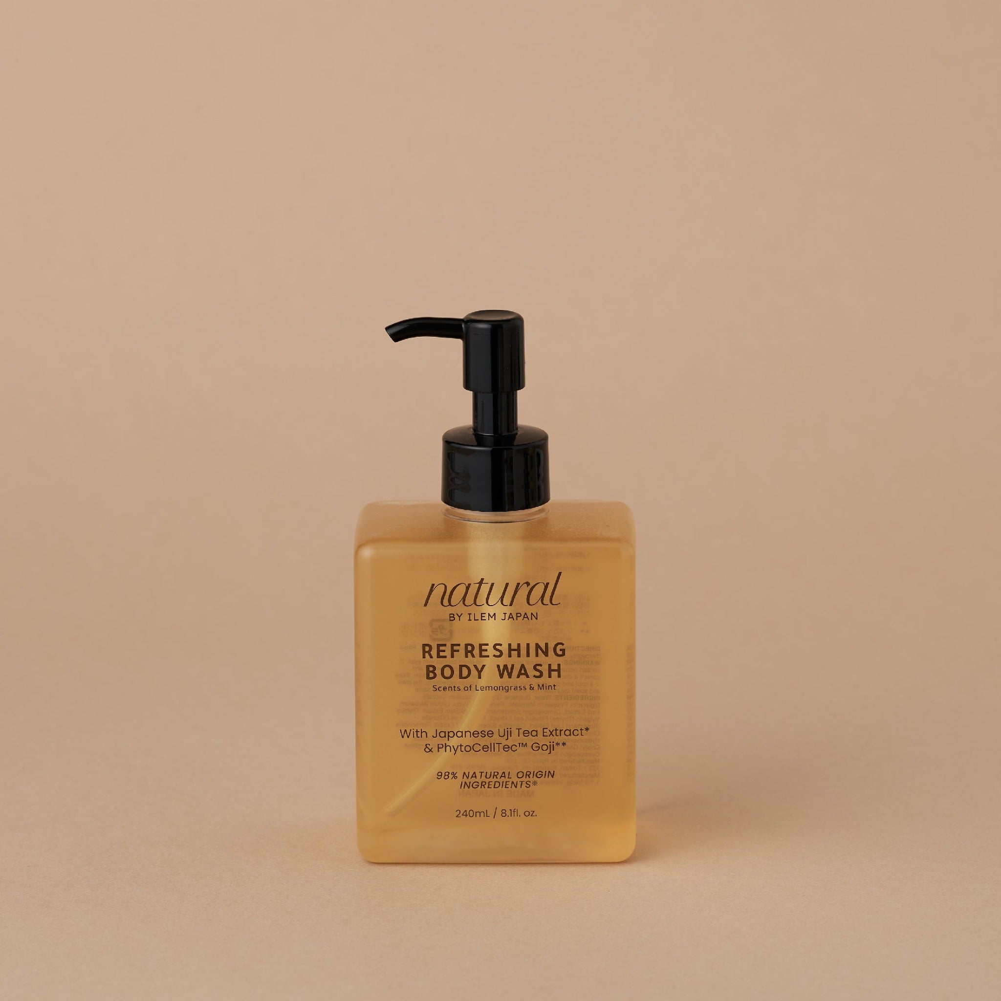 natural body wash from ILEM JAPAN