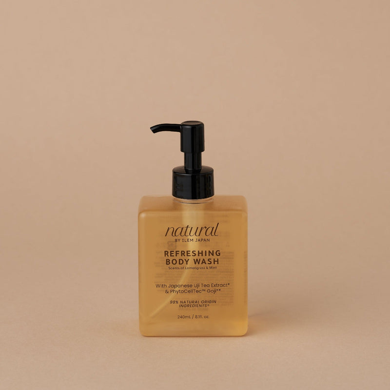 natural body wash from ILEM JAPAN