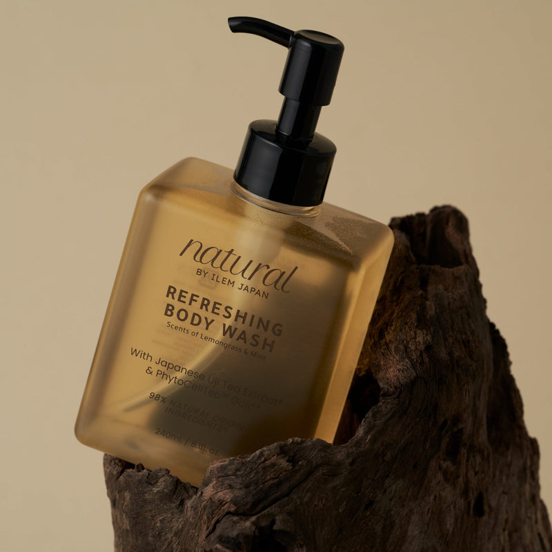 all natural body wash from ILEM JAPAN