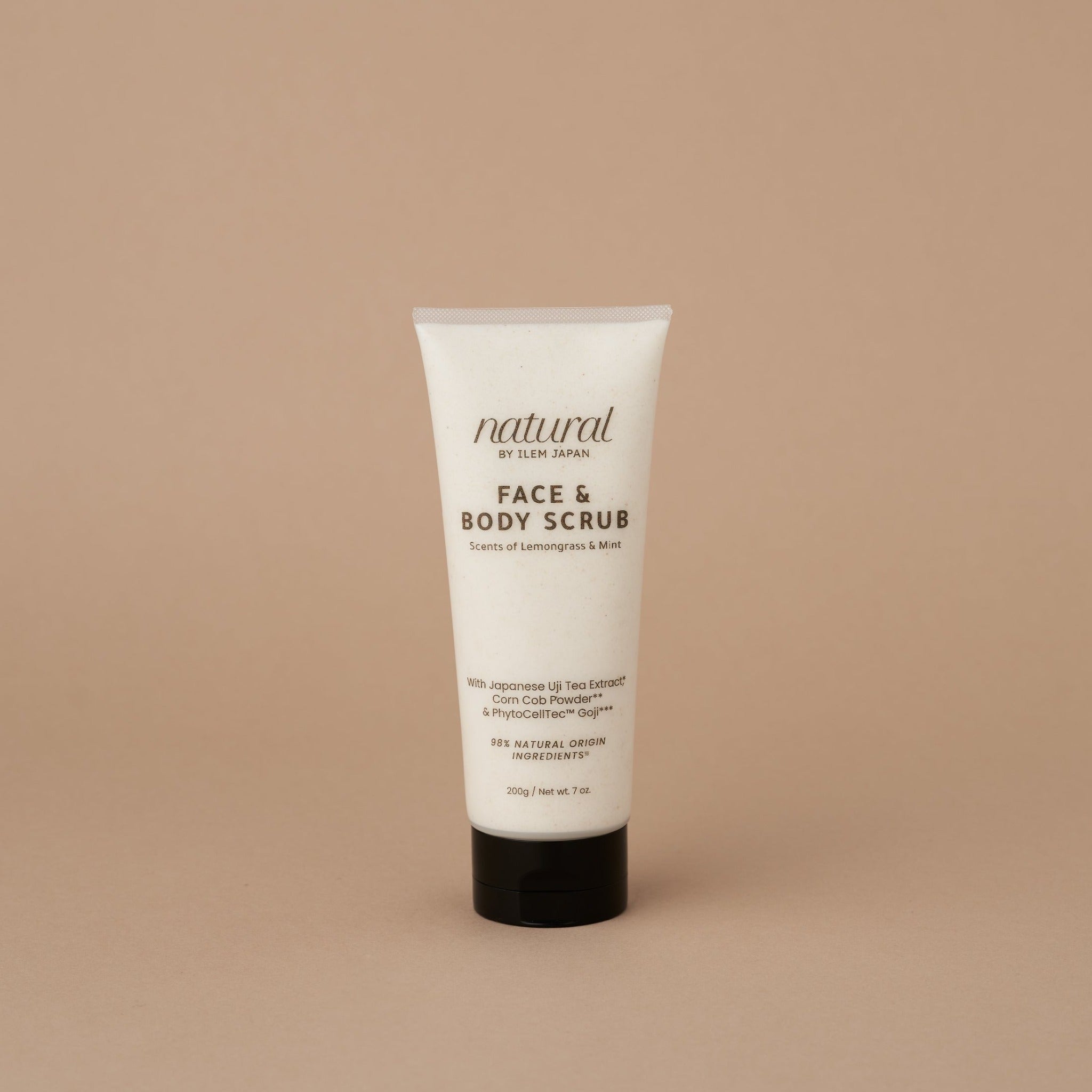 face and body scrub from ILEM JAPAN